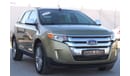 Ford Edge Limited Ford Edge 2013 GCC, in excellent condition, full option, without accidents