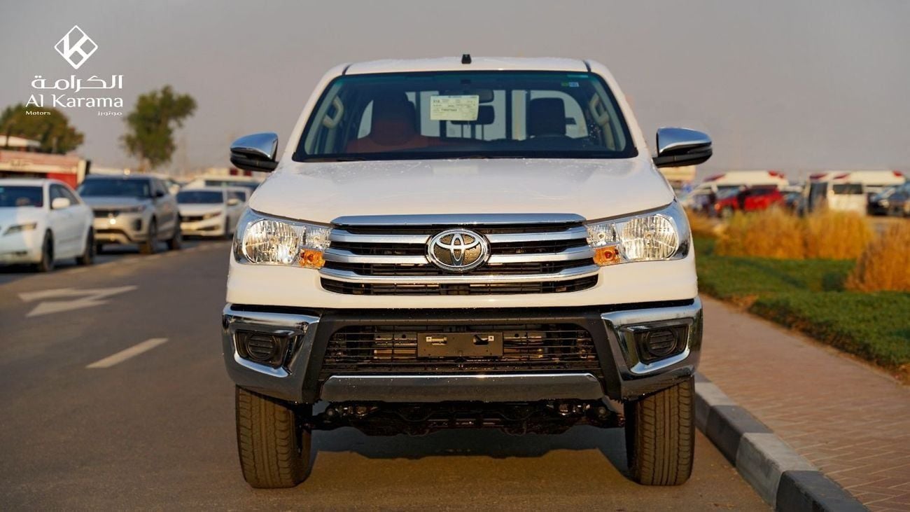 تويوتا هيلوكس 2.4L GL2 - D-4D | 4x4 Manual Transmission | Bed Liner | 6 Seater | GCC Specs | Zero KM