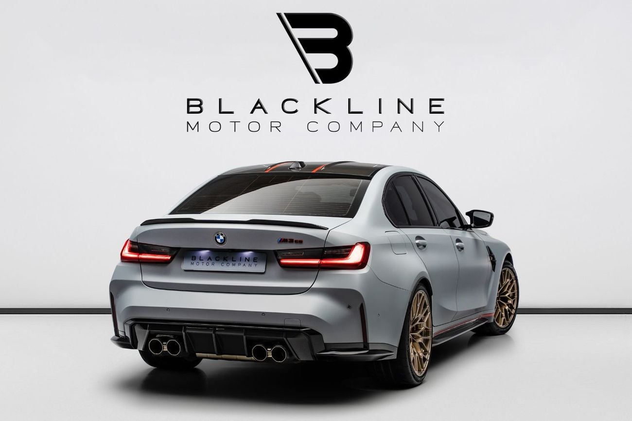 بي أم دبليو M3 CS XDRIVE BUY NOW, PAY 2027 | THE BLACKLINE STANDARD | August 2028 Warranty + Service, GCC