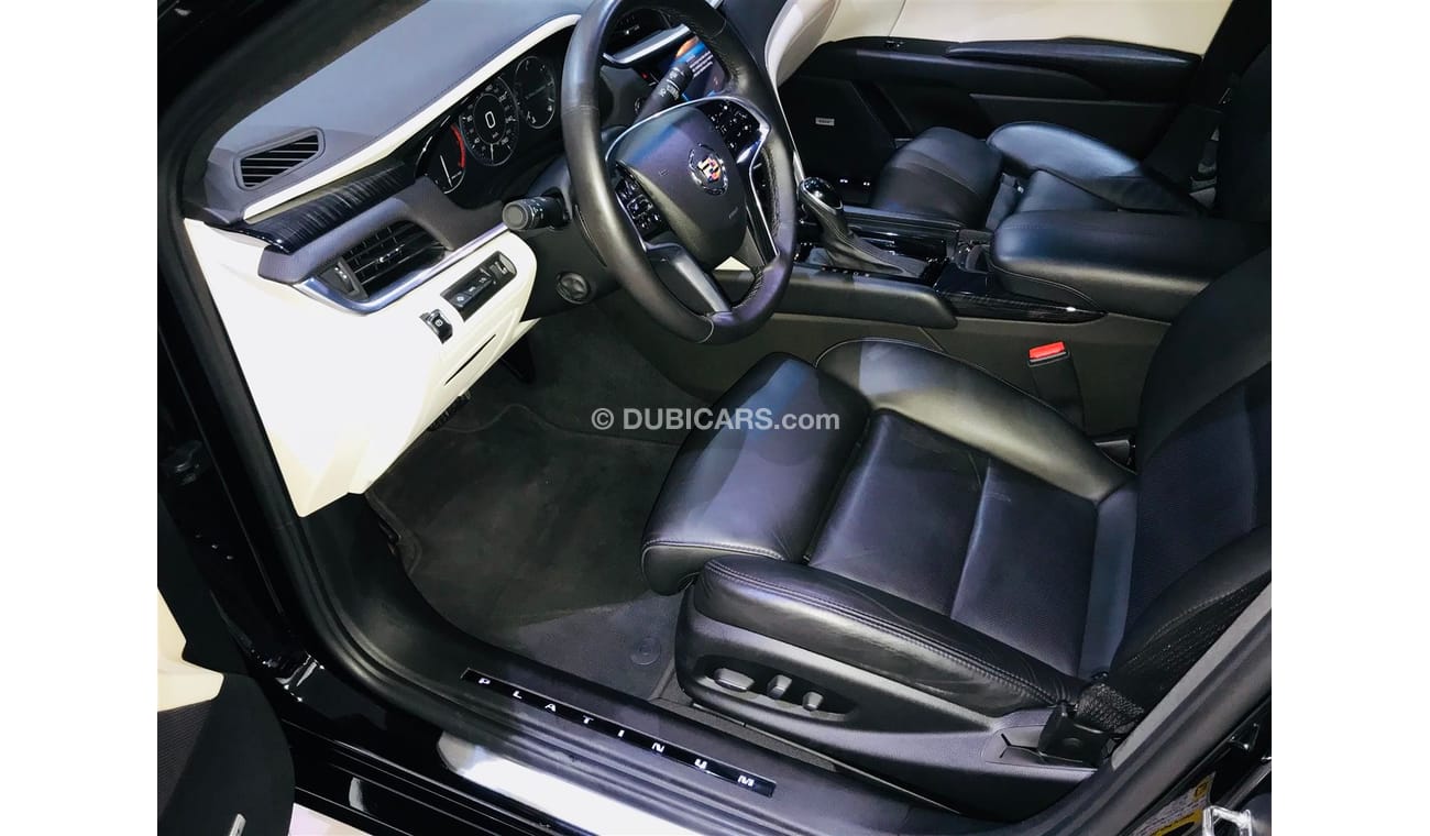 كاديلاك XTS 4 - PLATINUM V SPORT - 2014 - GCC - ONE YEAR WARRANTY