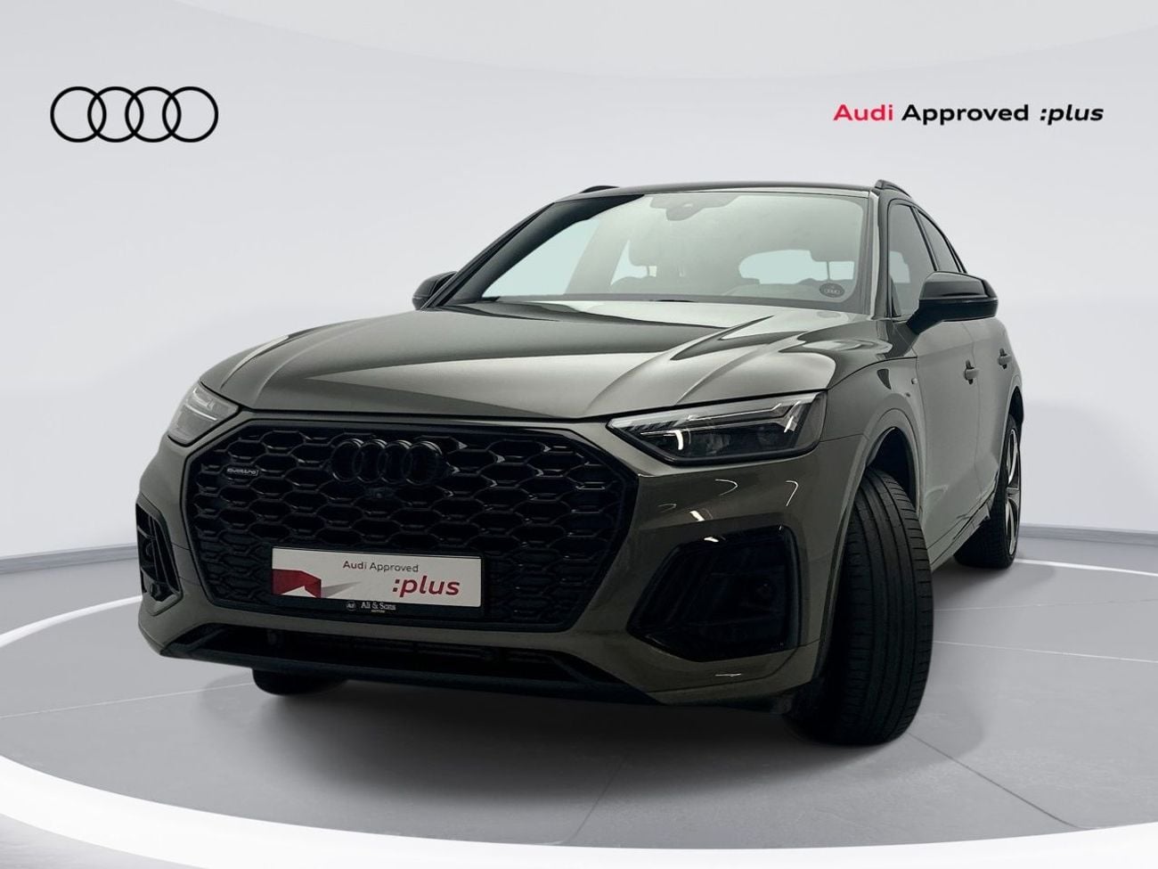 Audi Q5 45 TFSI Quattro Design 2.0L Q5 Sportback S line 45 TFSI quattro 249h (Ref# 44136) - EXCLUSIVE OFFER