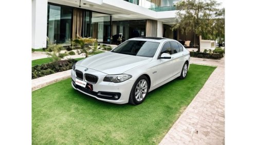 بي أم دبليو 520 M Sport AED1,190/Month | 0% DP | 2016 BMW 520i | FULL OPTIONS | GCC SPECS | MINT CONDITION