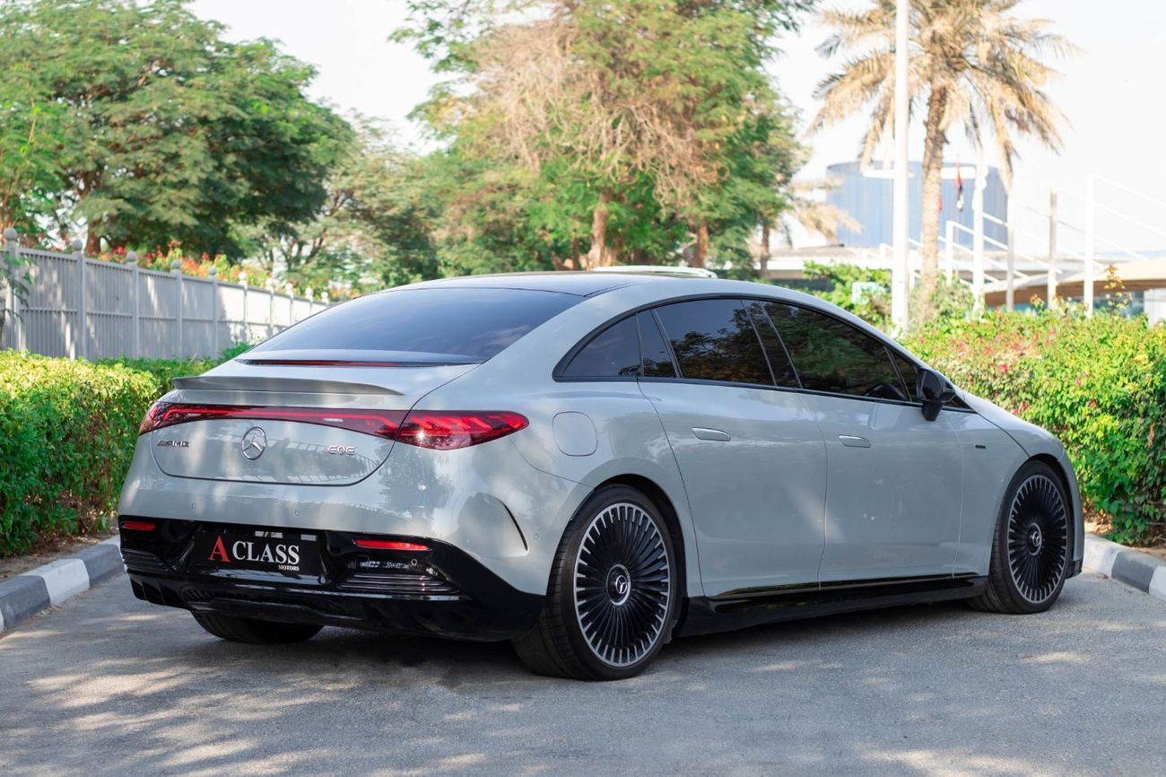 مرسيدس بنز EQE 43 2023 Mercedes-AMG EQE 43 4MATIC — 15,000 km only Fully electric luxury-performance sedan. Dual-motor