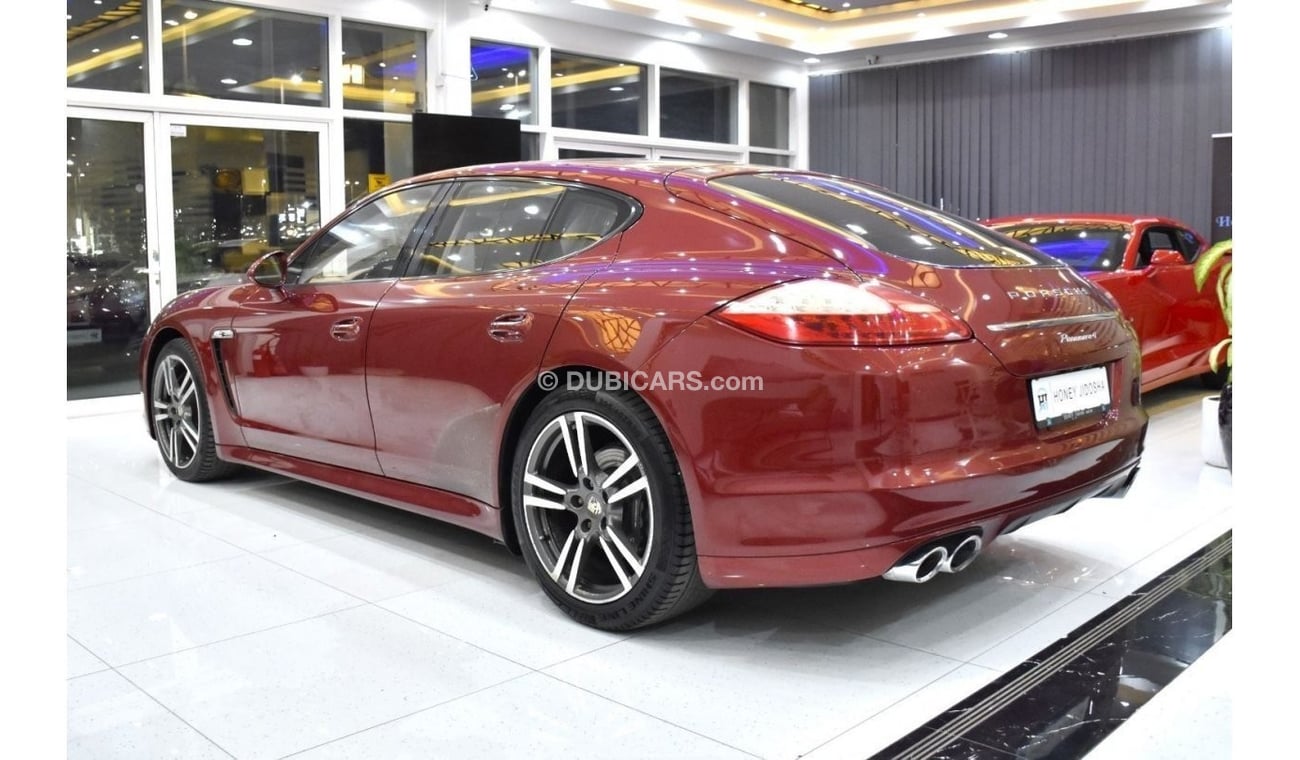 Porsche Panamera EXCELLENT DEAL for our Porsche Panamera 4 ( 2012 Model ) in Red Color GCC Specs