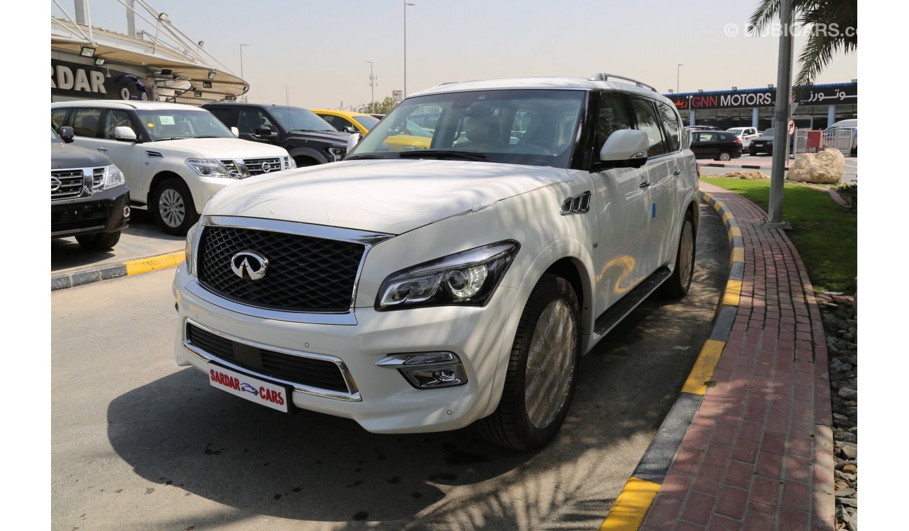 إنفينيتي QX80 5yrs Unlimited Warranty