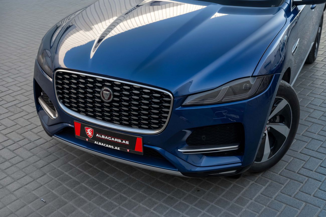 جاكوار F بيس F-Pace S | 2,644 P.M | 0% Downpayment | Agency Warranty & Full Al Tayer Service History