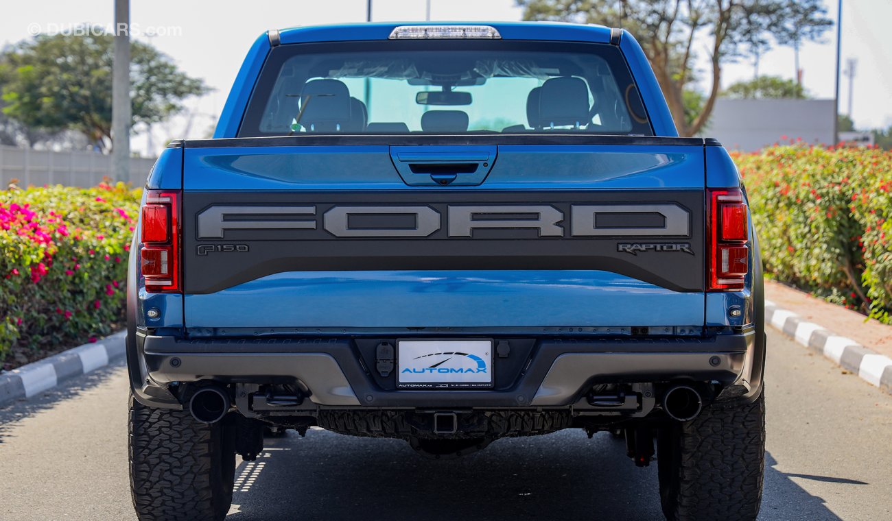 Ford Raptor Super Cap 2020 V6 3.5L GCC , 5 Yrs/100K km Warranty 3 Yrs/60K km Service @ Al Tayer