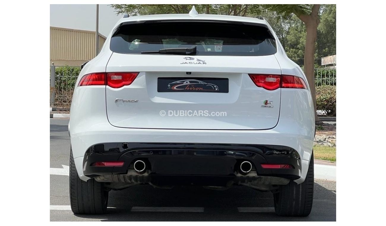 Jaguar F Pace JAGUAR F PACE S 2017 GCC V6 3.0L FULL OPTIONE FULL AGENCY SERVICE HISTORY ORIGINAL P