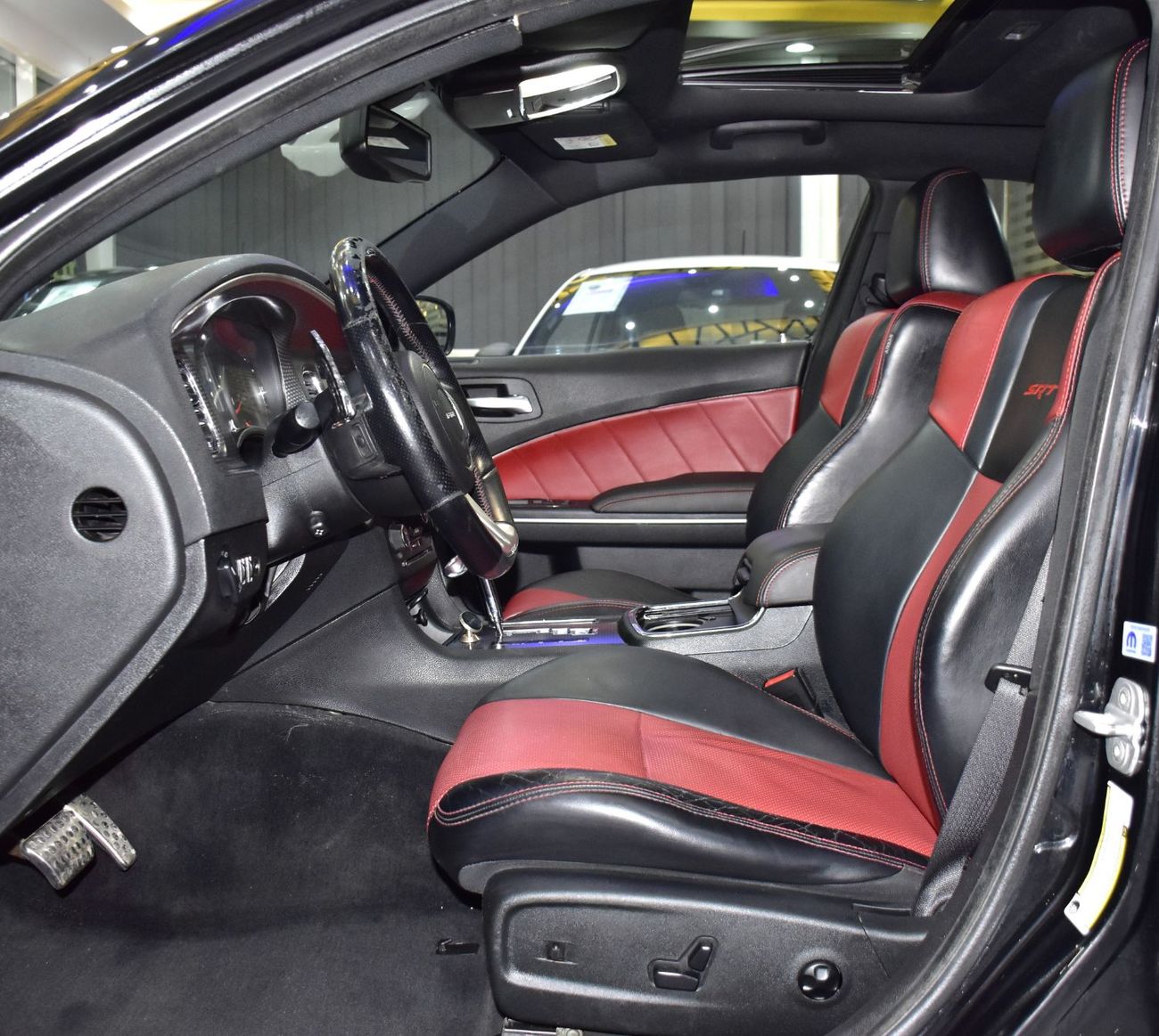 دودج تشارجر EXCELLENT DEAL for our Dodge Charger SRT8 ( 2013 Model ) in Black Color GCC Specs