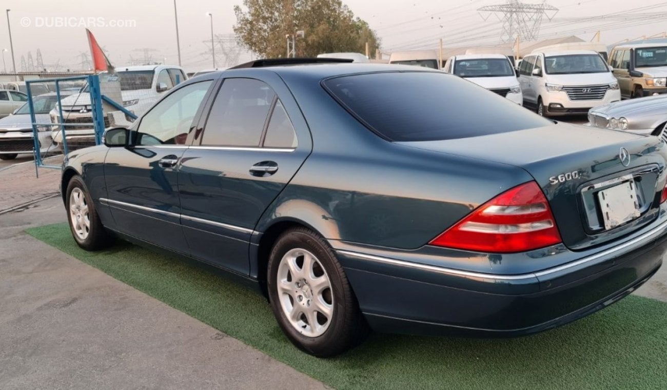 Mercedes-Benz S 320 with S600 badge JAPAN IMPORTED - 43000KM ONLY - FULL OPTION - SUPER CLEAN CAR