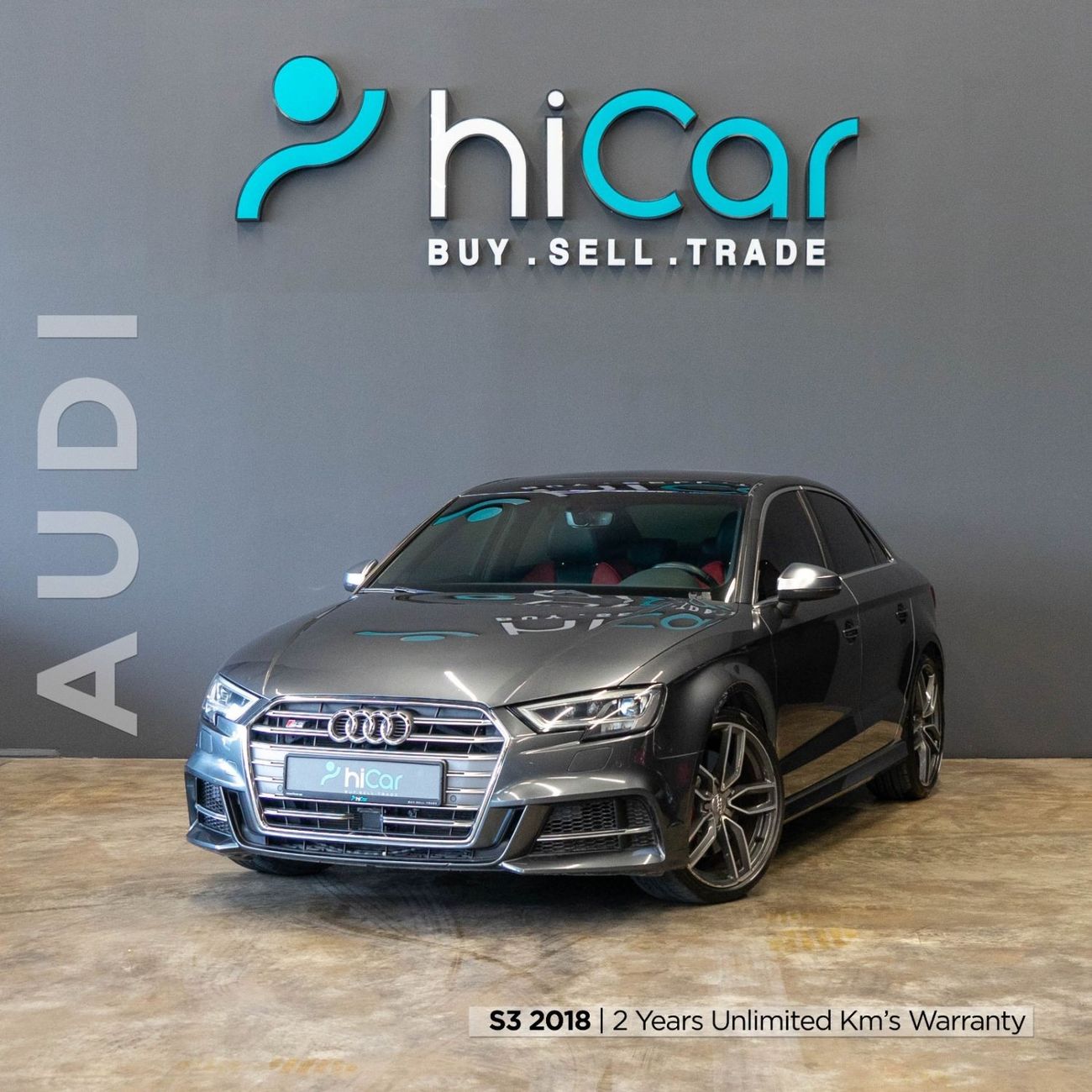Audi S3 Std AED 1,685pm • 0% Downpayment • S3 • 2 Years Warranty!