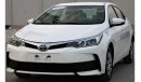 Toyota Corolla Toyota Corolla 2017, GCC No. 2, 1600cc, in excellent condition, without accidents, very clean from i