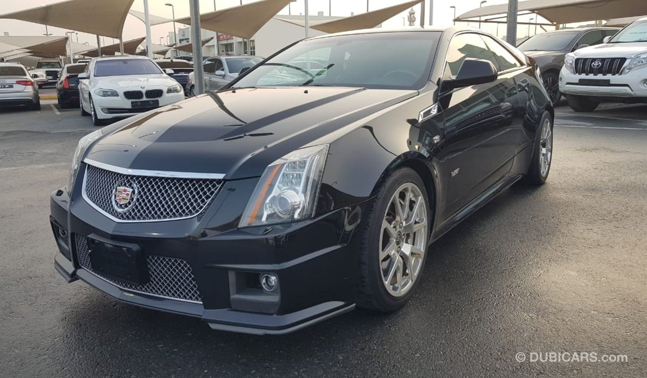 Cadillac CTS Caddillac CTS VS coupe 8 cylinder super charge model 2012  خليجي حاله ممتازه من الداخل والخارج فل مو