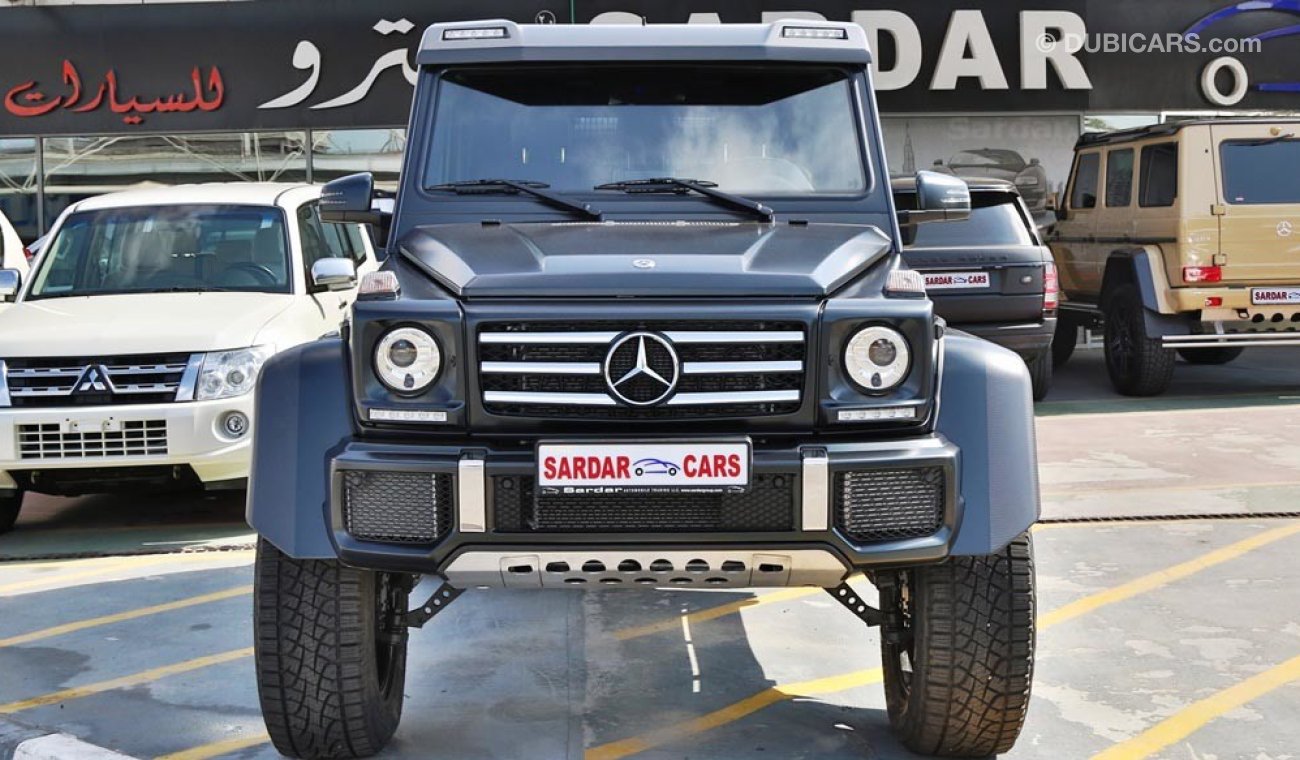 مرسيدس بنز G 500 4X4² German Specs