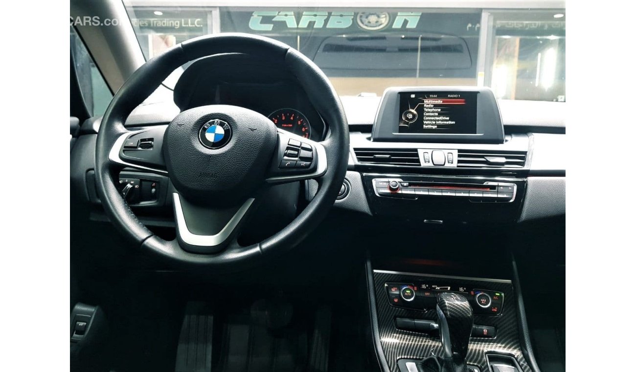 BMW 218i BMW 218I 2016 WITH ONLY 1000KM IN IMMACULATE CONDITION FOR 79K AED WITH FREE WARRANTY INSURANCE REG.