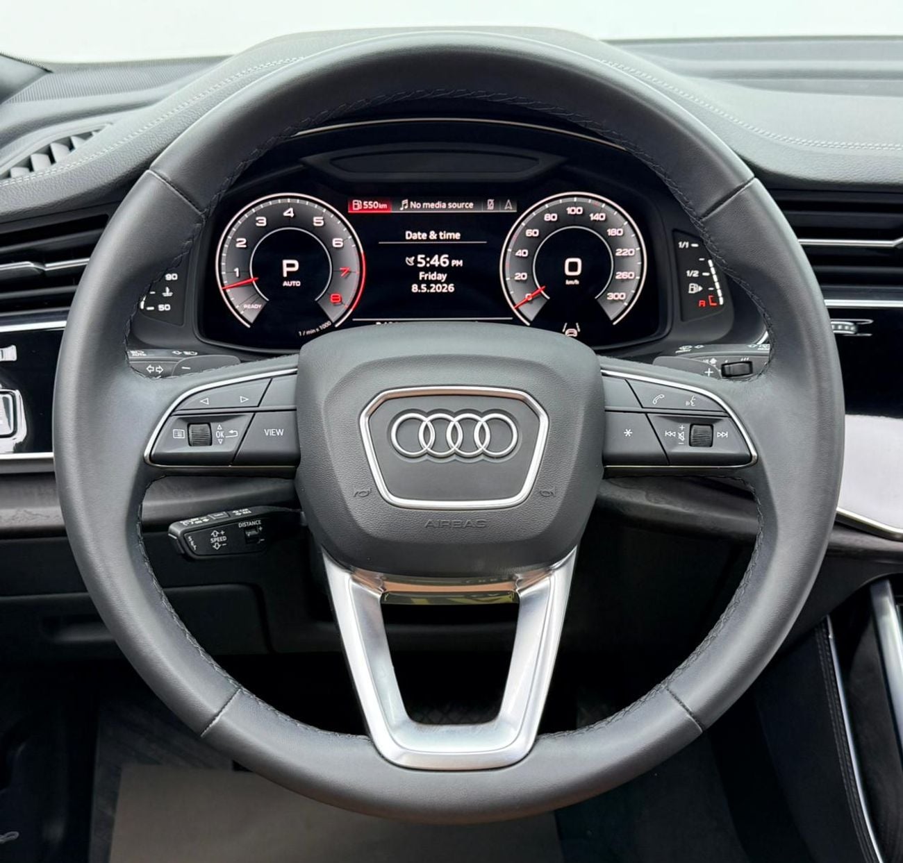 Audi Q8 2023 Audi Q8 55 TFSI Quattro S-Line, 2028 Audi Warranty + Service Pack, Low Km, Fully Loaded, GCC
