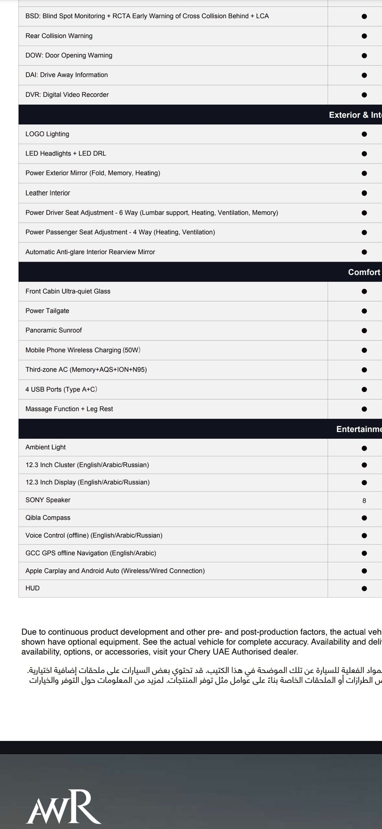 شيري تيجو 8 برو ماكس Hybrid 1.5T