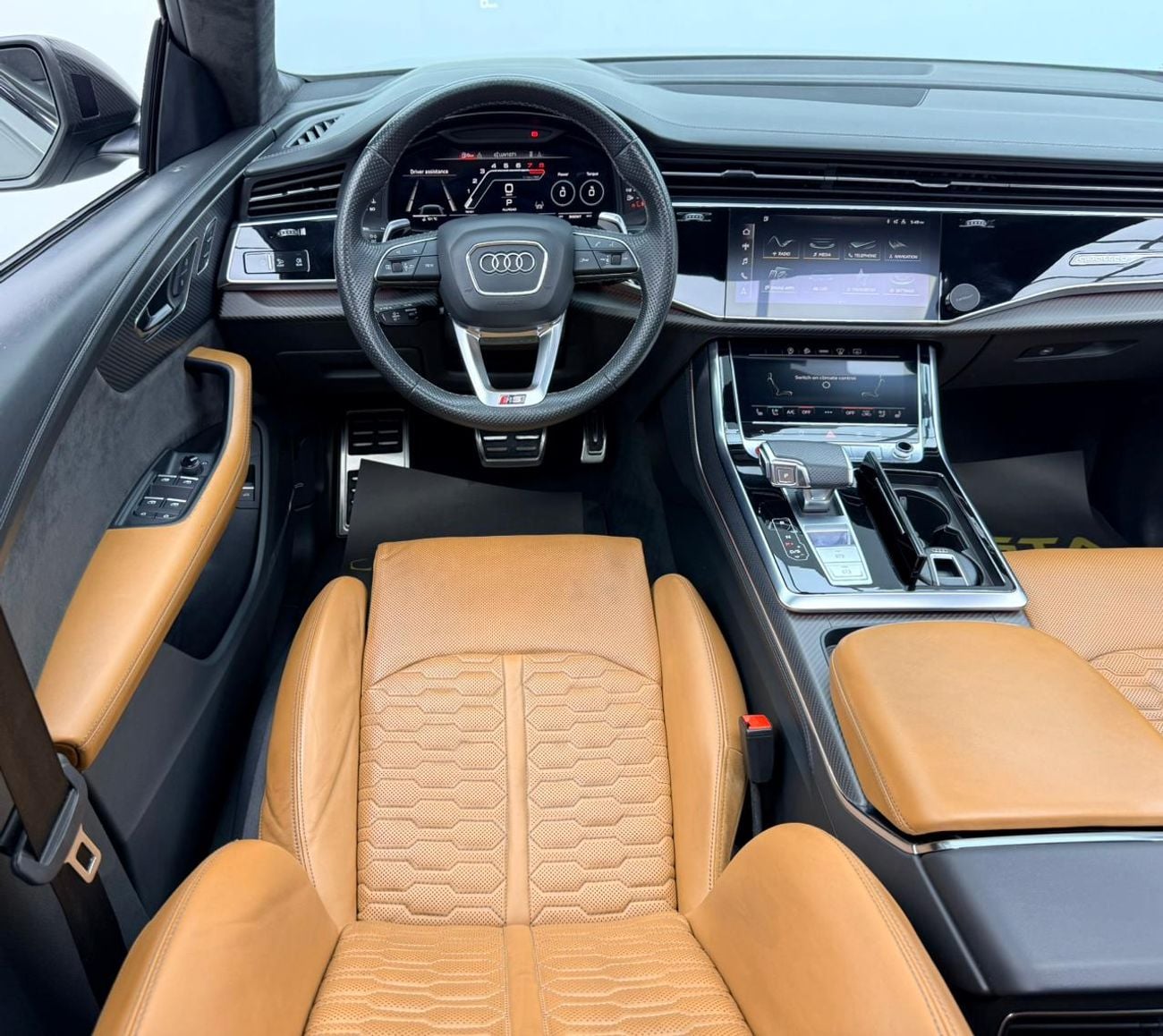 Audi RSQ8 STD 2022 Audi RSQ8 4.0TFSI Quattro, 2027 Audi Warranty, Full Audi Service History, Fully Loaded, GCC
