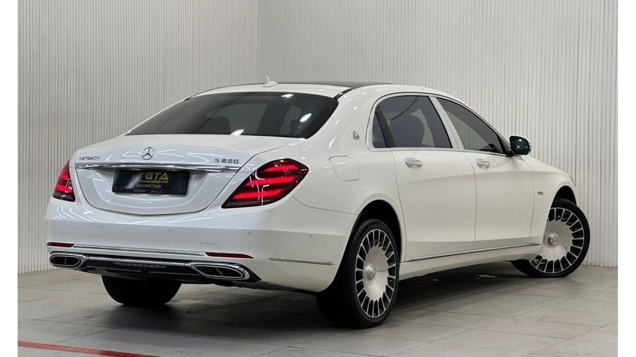مرسيدس مايباخ s600 مايباخ 2018 Mercedes-Benz S650 Maybach, 1 Year Warranty, Full Gargash Agency Service History, GCC