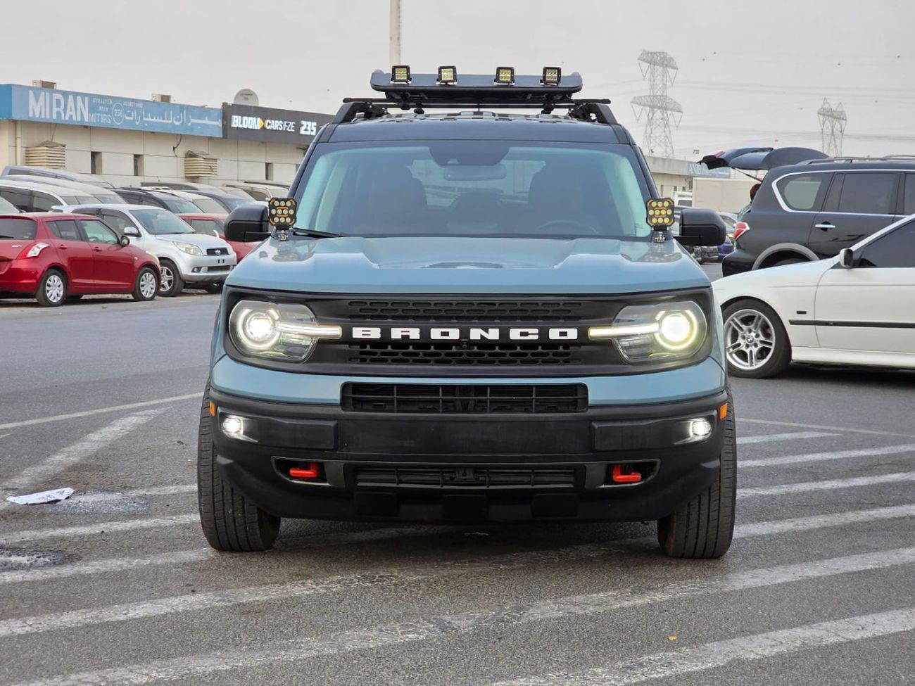 Ford Bronco 2022 Model 2.0L 4x4 , Push button and original leather