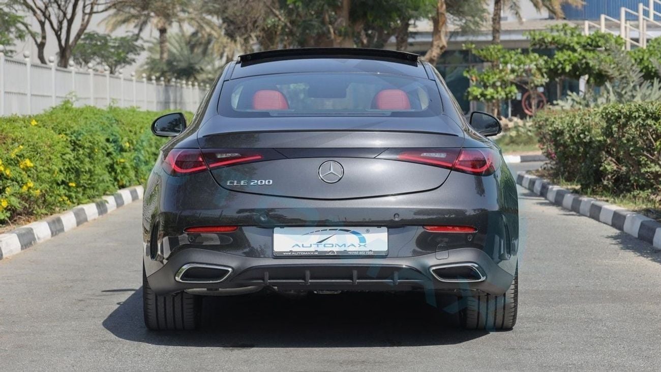 مرسيدس بنز CLE200 AMG COUPE EQ Boost RWD 2026 GCC 0Km With 2 Years Unlimited Mileage Warranty @Official Dealer