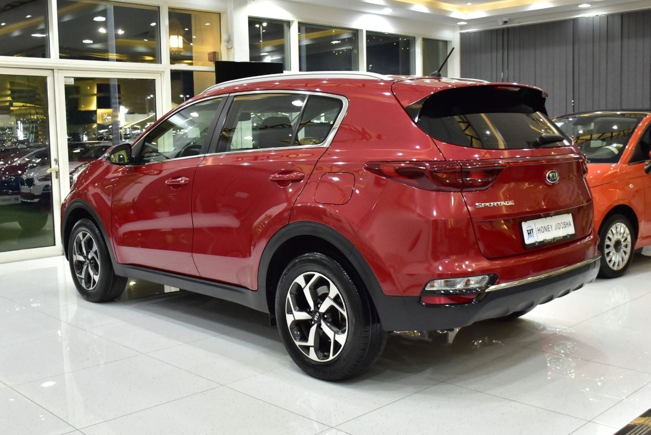 Kia Sportage EXCELLENT DEAL for our KIA Sportage ( 2021 Model ) in Red Color GCC Specs