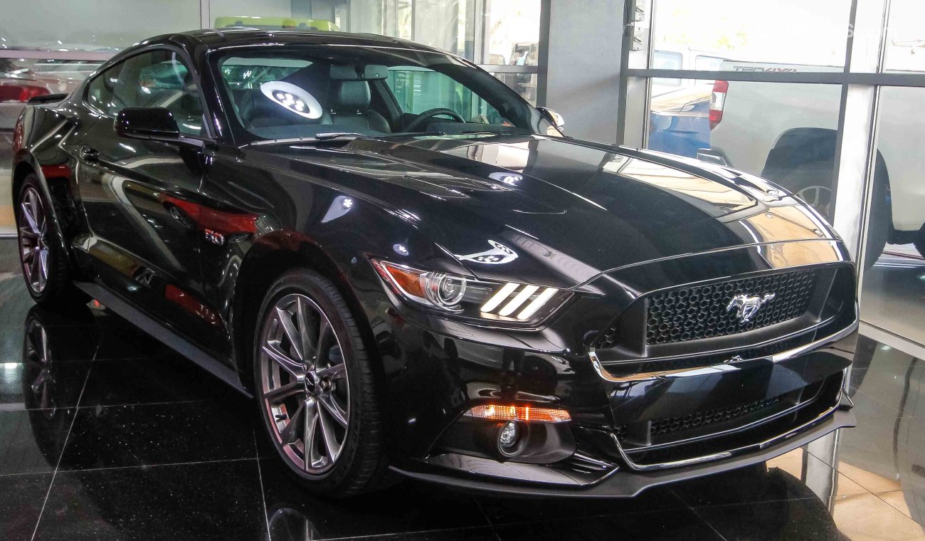 Ford Mustang GT Premium Plus 3 yrs or 100k km Gulf Warranty- 60000 km Free service at Al Tayer Motors