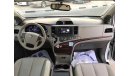 تويوتا سيينا OPTIONS WITH LEATHER SEAT, PUSH START AND SUNROOF