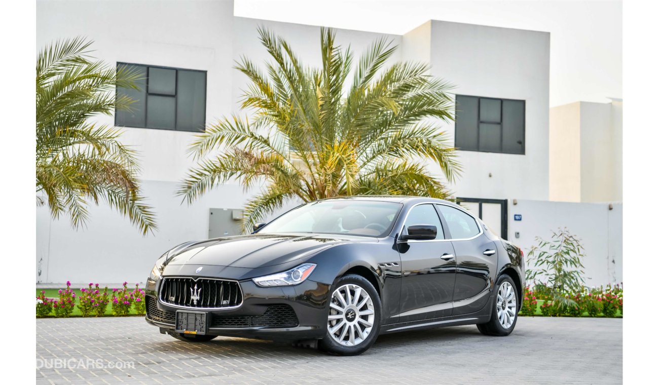 Maserati Ghibli - 2 Years Warranty! - Full Agency History! - 2,135 Per month - 0% DP