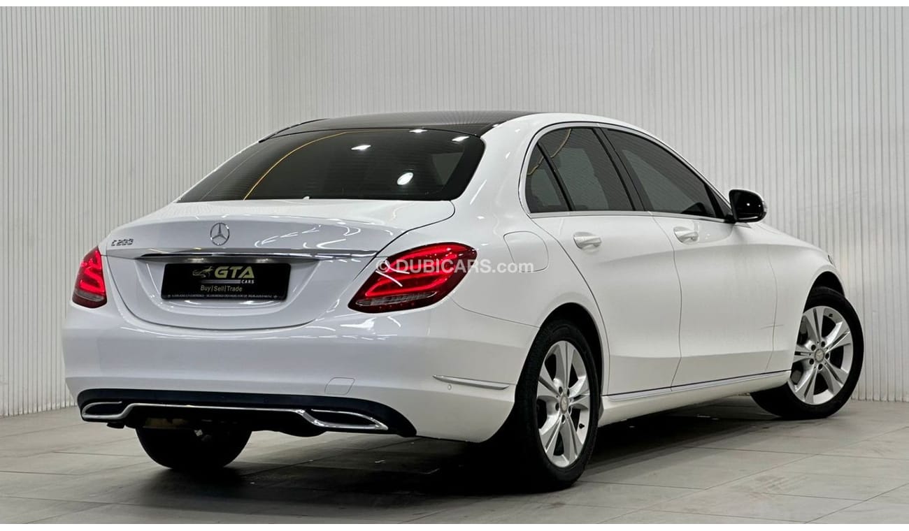 Mercedes-Benz C 200 AMG Pack 2015 Mercedes Benz C200 AMG, Full Mercedes Service History, Full Options, GCC