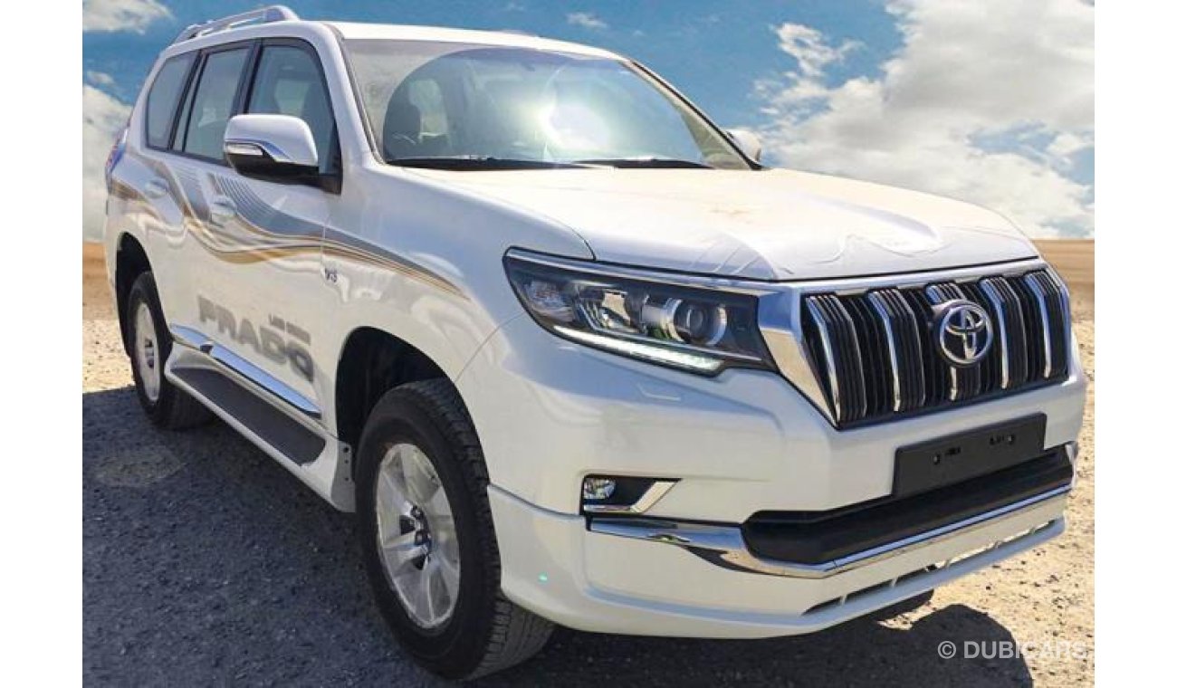 Toyota Prado 2020YM 4.0 TXL A/T, SPARE UP WITH Sunroof - Export out GCC- BLACK/BLACK Available