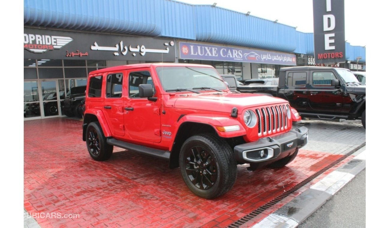 Jeep Wrangler UNLIMITED SAHARA 4XE 2.0L 2021 FOR ONLY 2,453 AED MONTHLY
