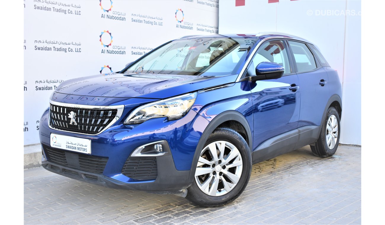 بيجو 3008 AED 1664 PM | 1.6L ACTIVE GCC AGENCY WARRANTY