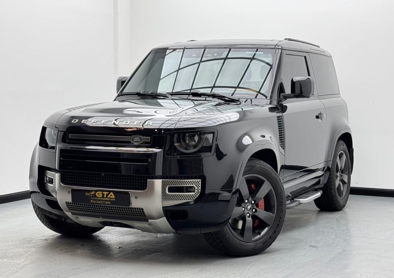 Land Rover Defender 2022 Land Rover Defender 90 X P400, 2027 Land Rover Warranty, Land Rover Service History, GCC