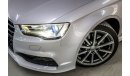 Audi A3 Audi A3 S-Line 2016 GCC under Warranty with Zero Down-Payment.