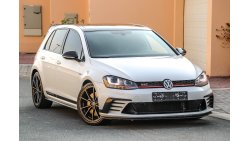 Volkswagen Golf GTI Clubsport 2017 GCC under Warranty with Zero Down-Payment.