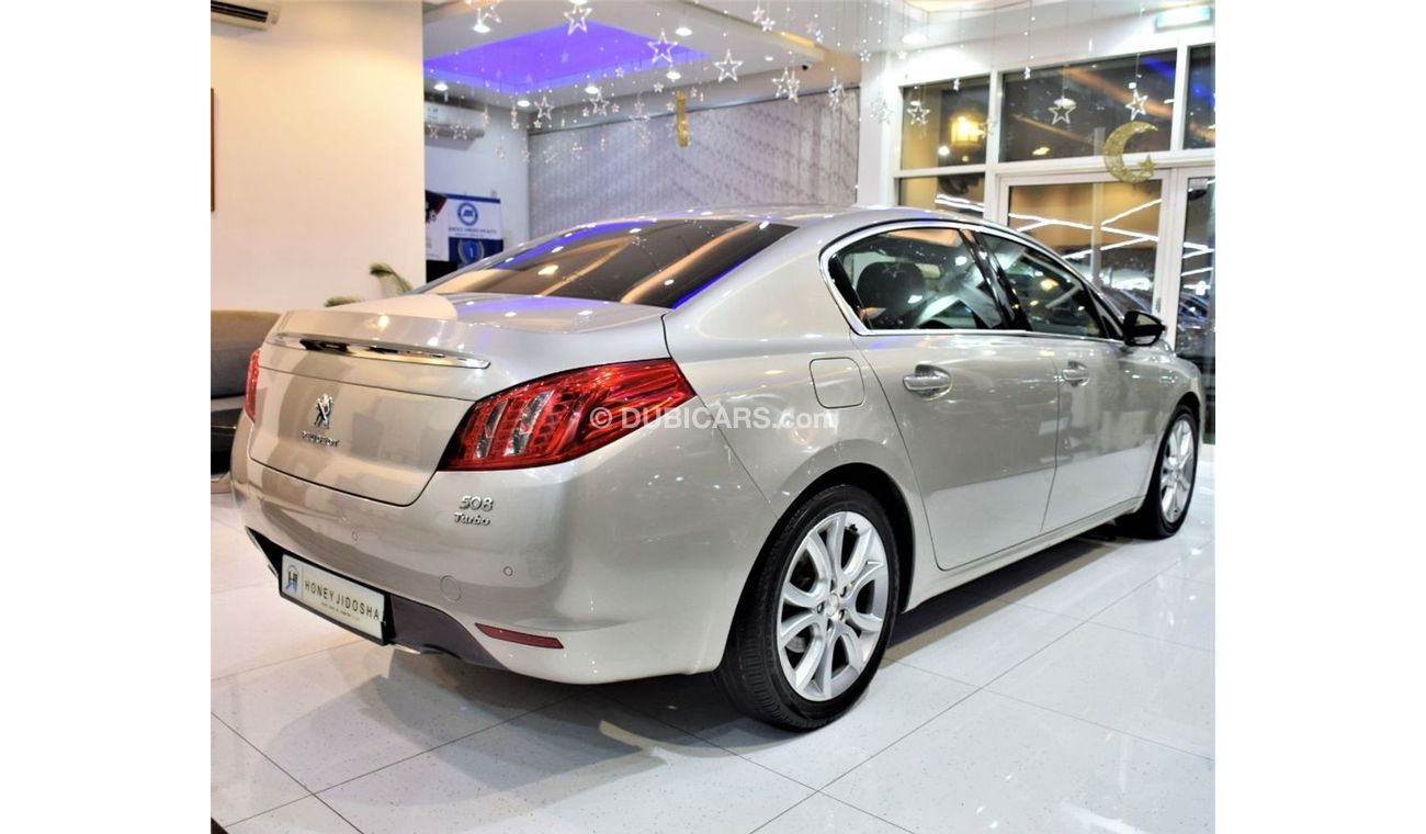 Peugeot 508 EXECELLENT DEAL for this Peugeot 508 TURBO 2015 Model!! in Silver Color! GCC Specs