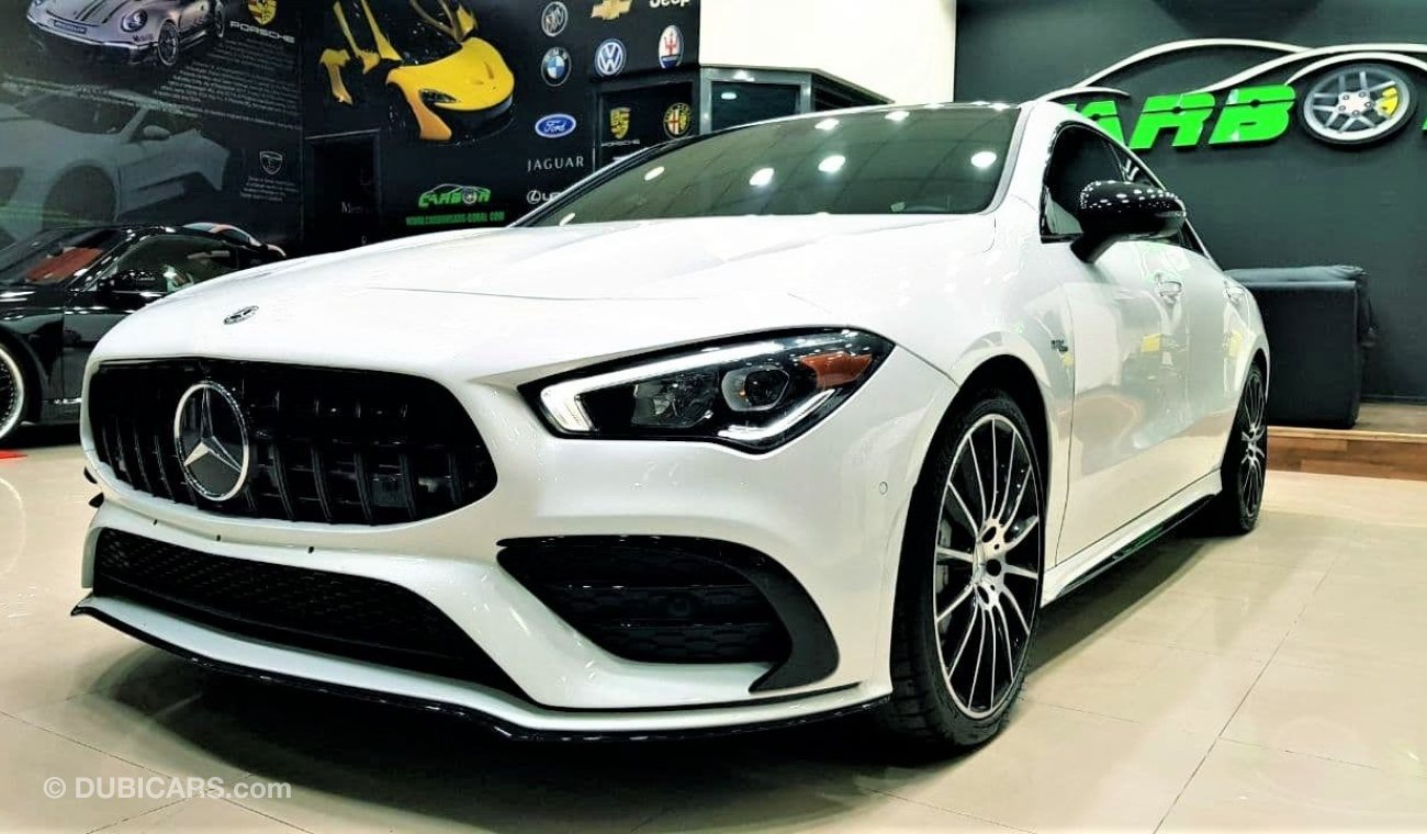 Mercedes-Benz CLA 35 AMG MERCEDES CLA 35 AMG 2021 MODEL WITH ONLY 1800KM IN A VERY BEAUTIFUL SHAPE FOR ONLY 189,000 AED