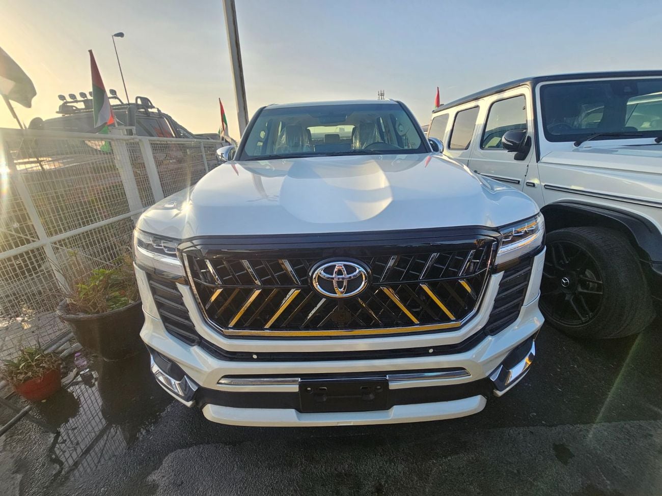 تويوتا لاند كروزر Toyota land cruiser LHD 4.0L 2022 petrol engine