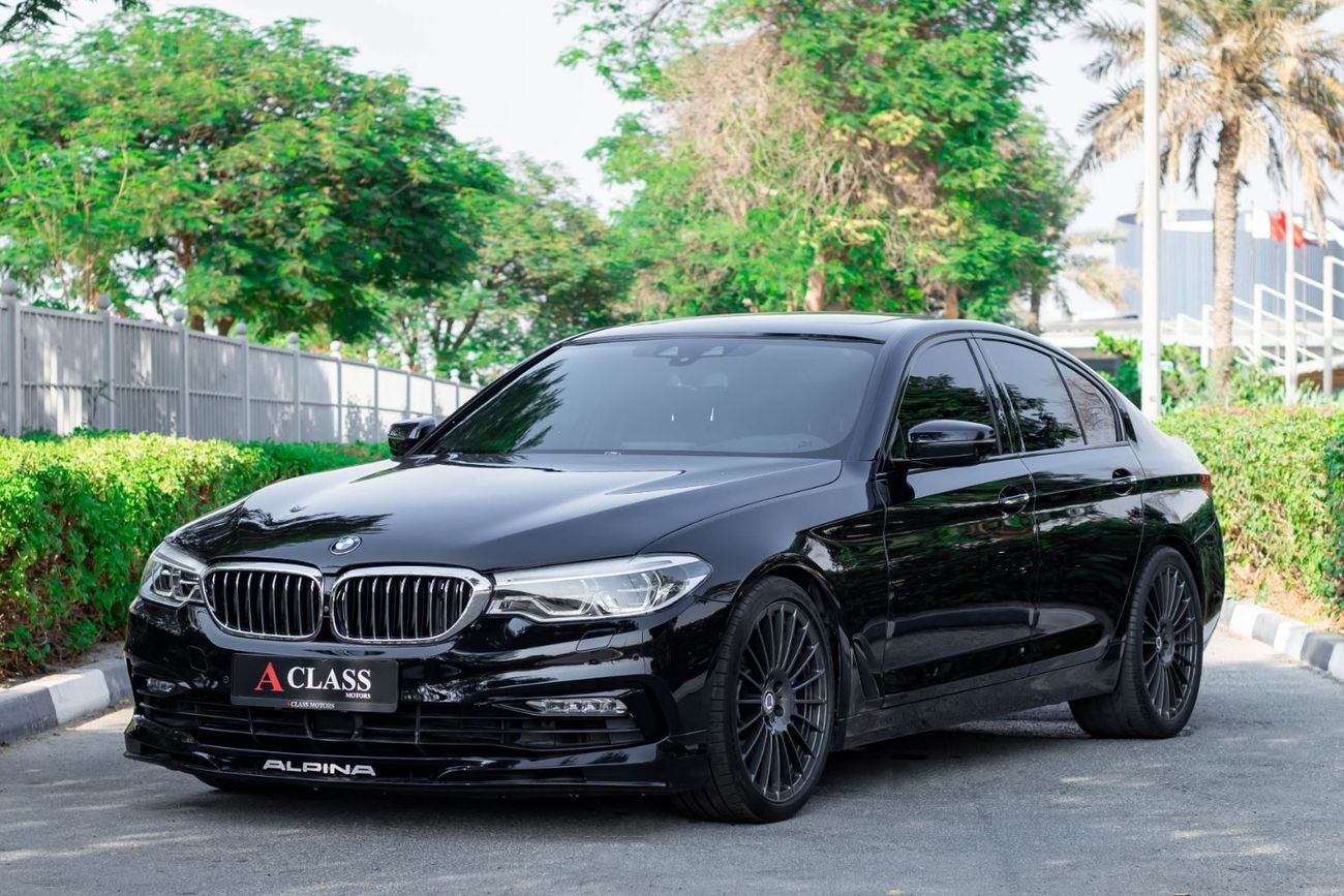 بي أم دبليو ألبينا BMW ALPINA B5 BITURBO 2018 – GCC Specs – Only 60,000 KM  4.4L V8 Twin-Turbo producing 608 HP & 800 N