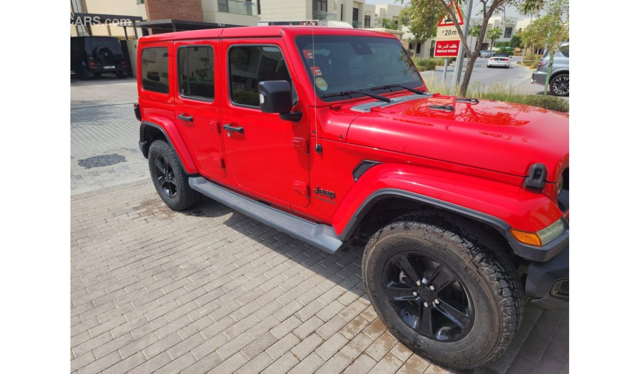 Jeep Wrangler Full option unlimited 3.6L sport, under warranty, GCC spec