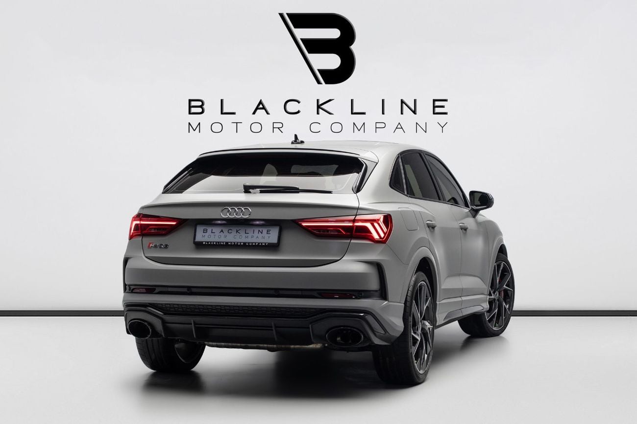 أودي RSQ3 STD BUY NOW, PAY 2027 | THE BLACKLINE STANDARD | August 2027 Audi Warranty + Service Contract, GCC