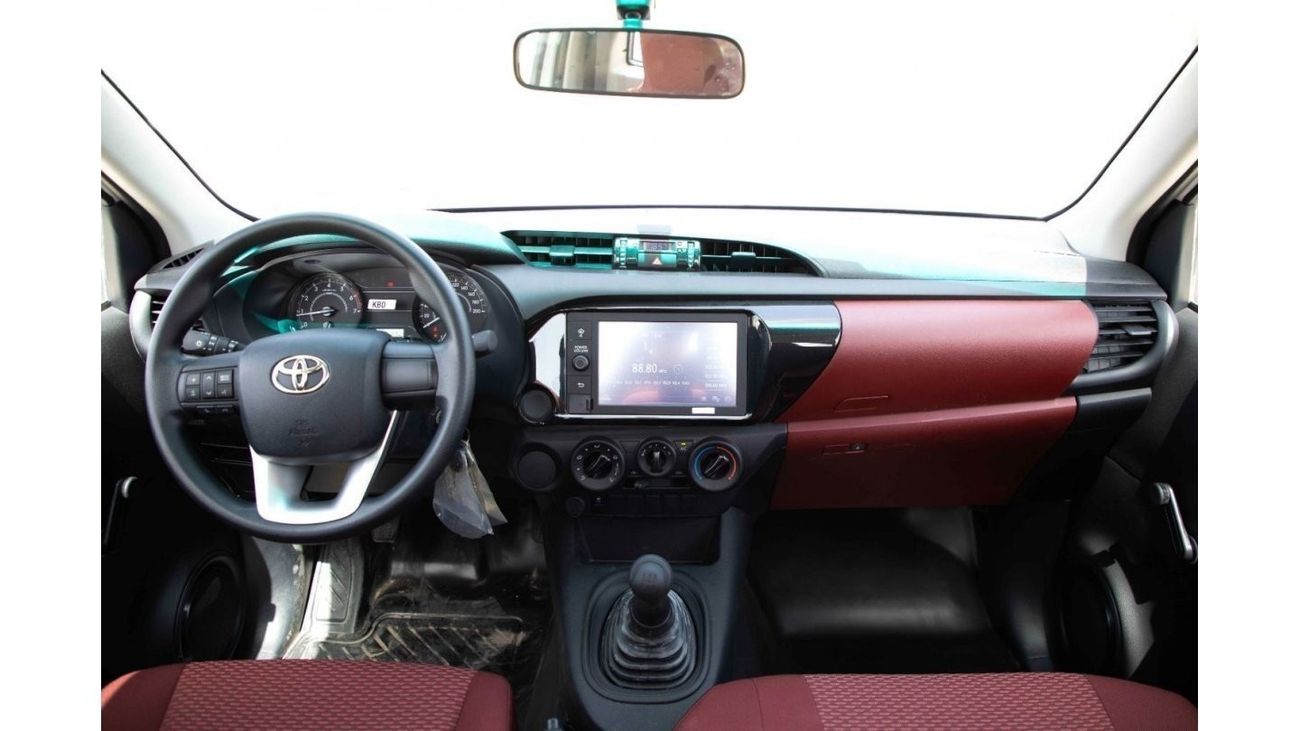 Toyota Hilux 2023 Toyota Hilux 4X2 2.7 Chassis Cab - Super White inside Red | Export Only