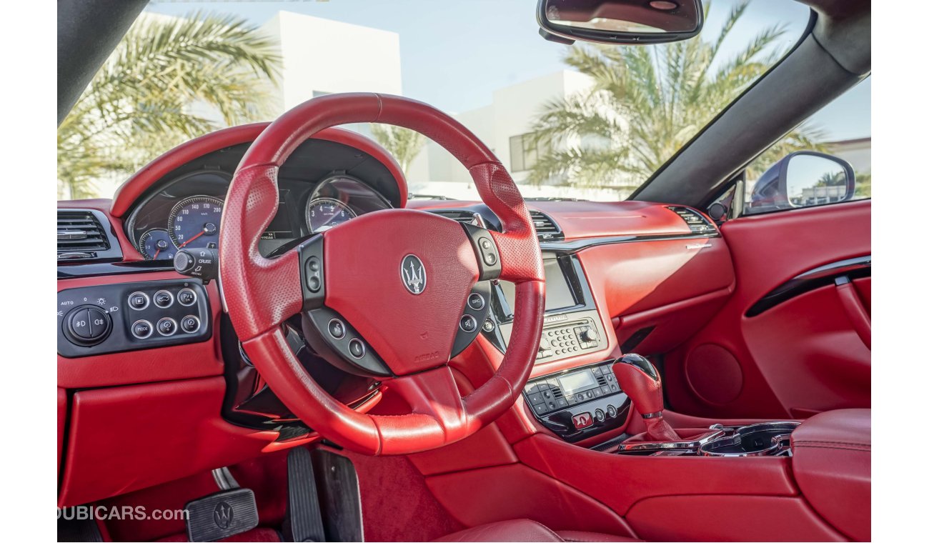 Maserati Granturismo - Low Mileage! - Full Service History! - AED 3,064 Per Month! - 0% DP