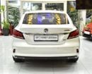 أم جي 6  EXCELLENT DEAL for our MG MG6 20T ( 2022 Model ) in White Color GCC Specs