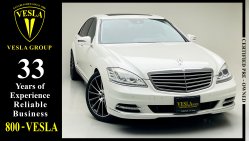 Mercedes-Benz S 400 S400 HYBRID + V6 + FULL OPTION + WOODEN FINISH + LED PACKAGE + ///AMG WHEELS + LOW MILEAGE! / 2013 /