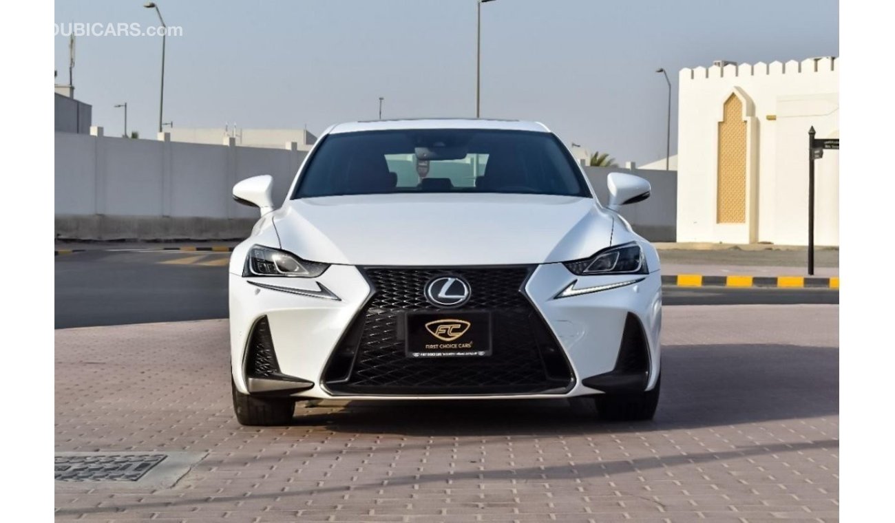 لكزس IS 350 2735 PER MONTH | LEXUS IS 350 F SPORT | 0% DOWNPAYMENT | IMMACULATE CONDITION