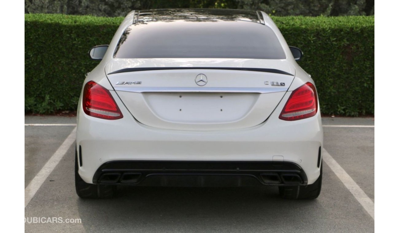 Mercedes-Benz C 63 AMG MERCEDES BANZ AMG C63 S 2015 GCC  FULL OPTION PERFECT CONDITION