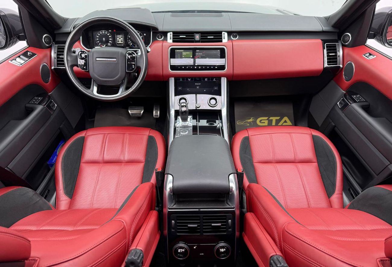 لاند روفر رينج روفر سبورت HSE 3.0L (340 HP) 2018 Range Rover Sport HSE Dynamic, Warranty, 2026 RR Service Pack, Fully Loaded,