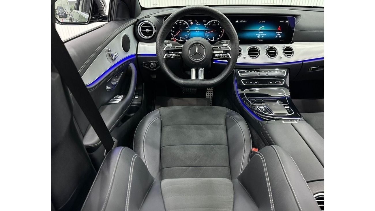 Mercedes-Benz E200 2023 Mercedes E200 AMG Line, AUG 2025 Mercedes Warranty, Full Mercedes Service History, GCC